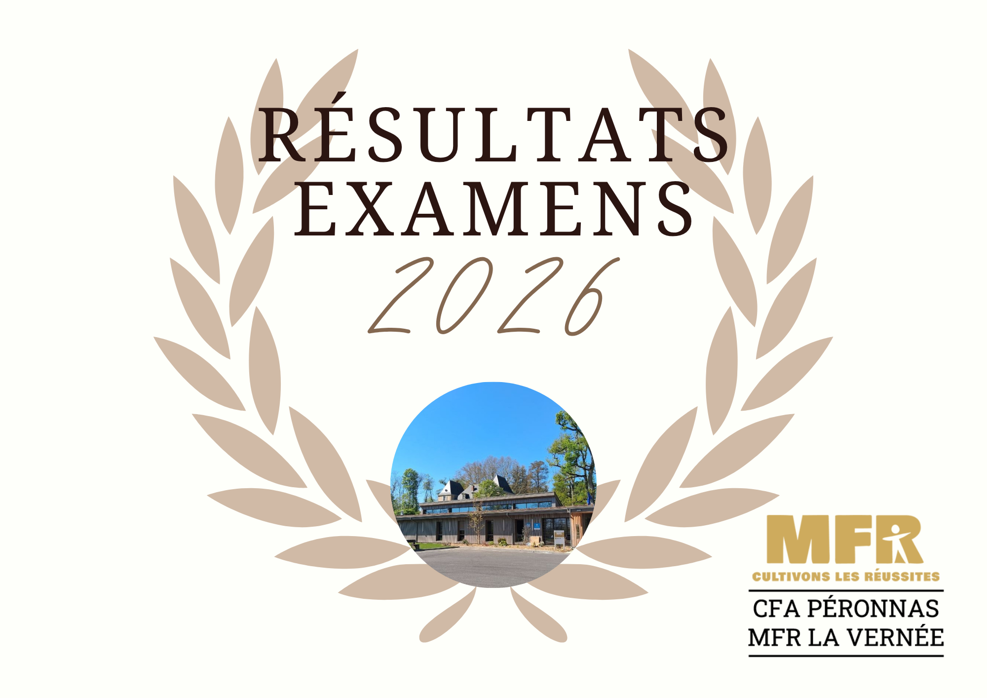 Résultats d&rsquo;examens 2026